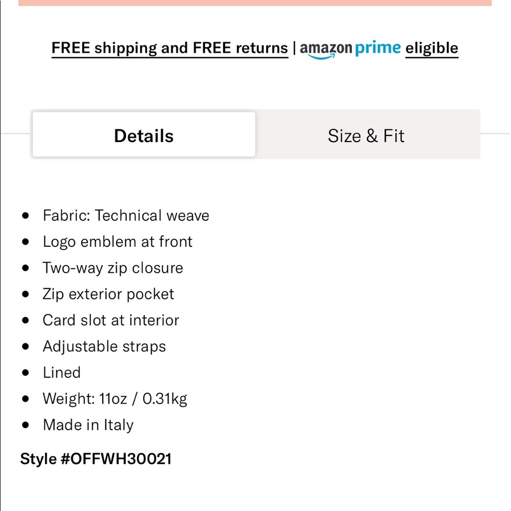 Off-White Bag - image 2